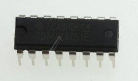 Texas Instruments Ic - Ic, Logic, 74hc4051, Dip-16