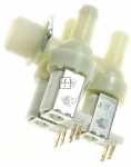 Compatible 3 way Solenoid Valve - Elektroventil 3-fach 90° Dm=15mm Braun Alternativ Fur Miele 00089312