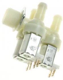 Compatible 3 way Solenoid Valve - Elektroventil 3-fach 90° Dm=15mm Braun Alternativ Fur Miele 00089312