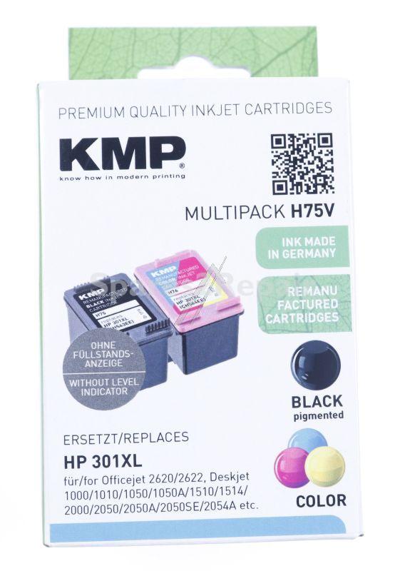 Kmp Cartridge - 1719 4005 H75v Ink Cartridge Multipack Black-3-color