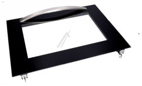 Oven Door - 9031861 Door Ebn Black Prestige Amica [Amica]