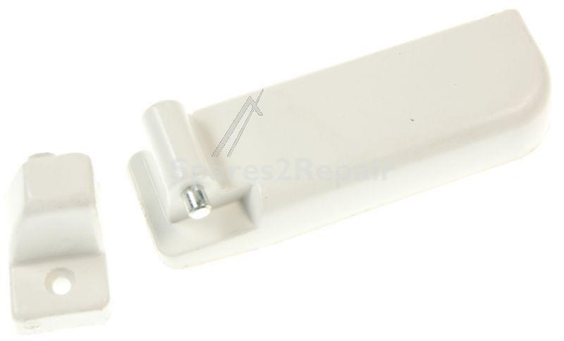 Door Hinges - C00273302 488000273302 Hinge Lh - Cooker Top Cover Whit [Whirlpool Indesit]