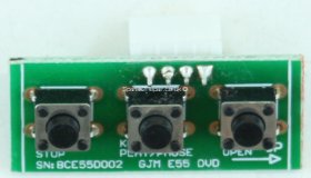 Baird CN22LEDWH - DVD Buttons - GJM E55 DVD - BCE55D002 - 166D142C