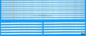 Hisense LED Backlight Array Hisense 65U7QFTUK 65" JHD650X3U81-TAB1 SH65D18L-ZC42AG-26 + SH65D18R-ZC42AG-26 LB65085 V0 + V1 20pcs