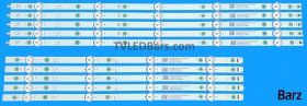 TPV for Philips LED Backlight Array Philips TPT490F2-FN02.S 49" 210BZ04DL + 210BZ05DR LB49023 LB49021 10pcs