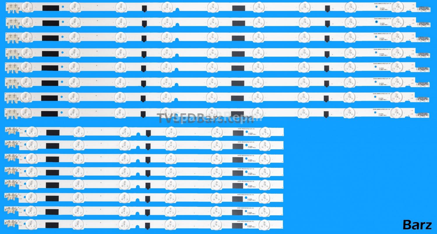 Samsung 46 inch Full LED Backlight Array - BN96-25308A + BN96-25309A - 2013SVS46F - D2GE-460SCA-R3 + D2GE-460SCB-R3 - UE46F