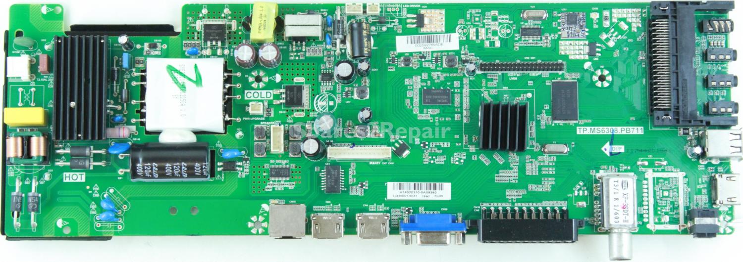 Blaupunkt 43/137Z-WB-11B-FGUX-UK - Main AV - TP.MS6308.PB711 - H16020310 - LC430DUY-SHA1 - 11C-3 CVTE
