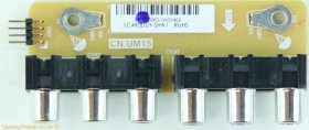 Blaupunkt 43/134O-GB-11B-FEGP-UK - Side AV - CN.UM15 - A17030963 - LC490DUY-SHA1