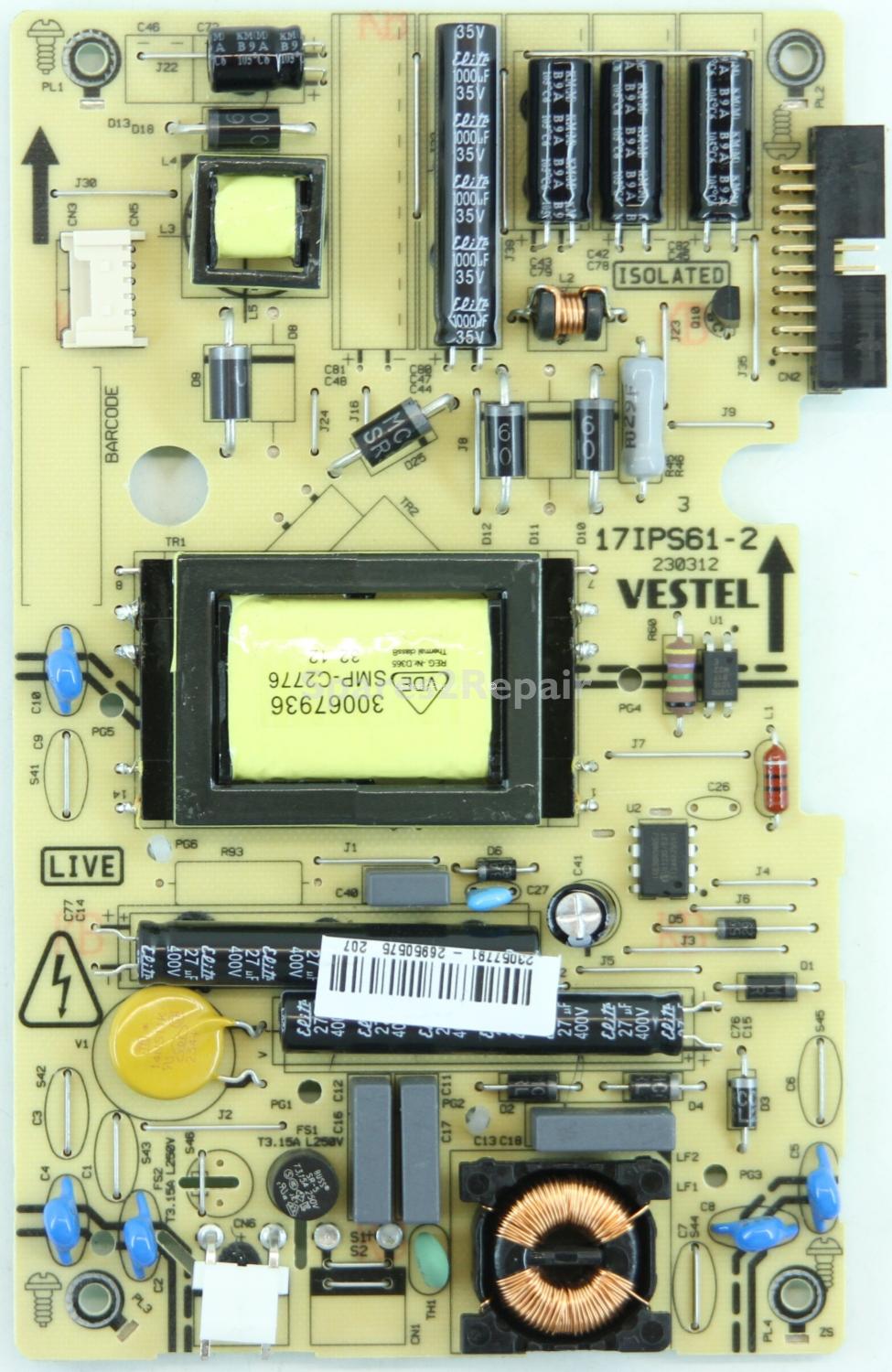 Bush LED24970DVD PTP - Power Inverter - 23057791 - 17IPS61-2 - 230312
