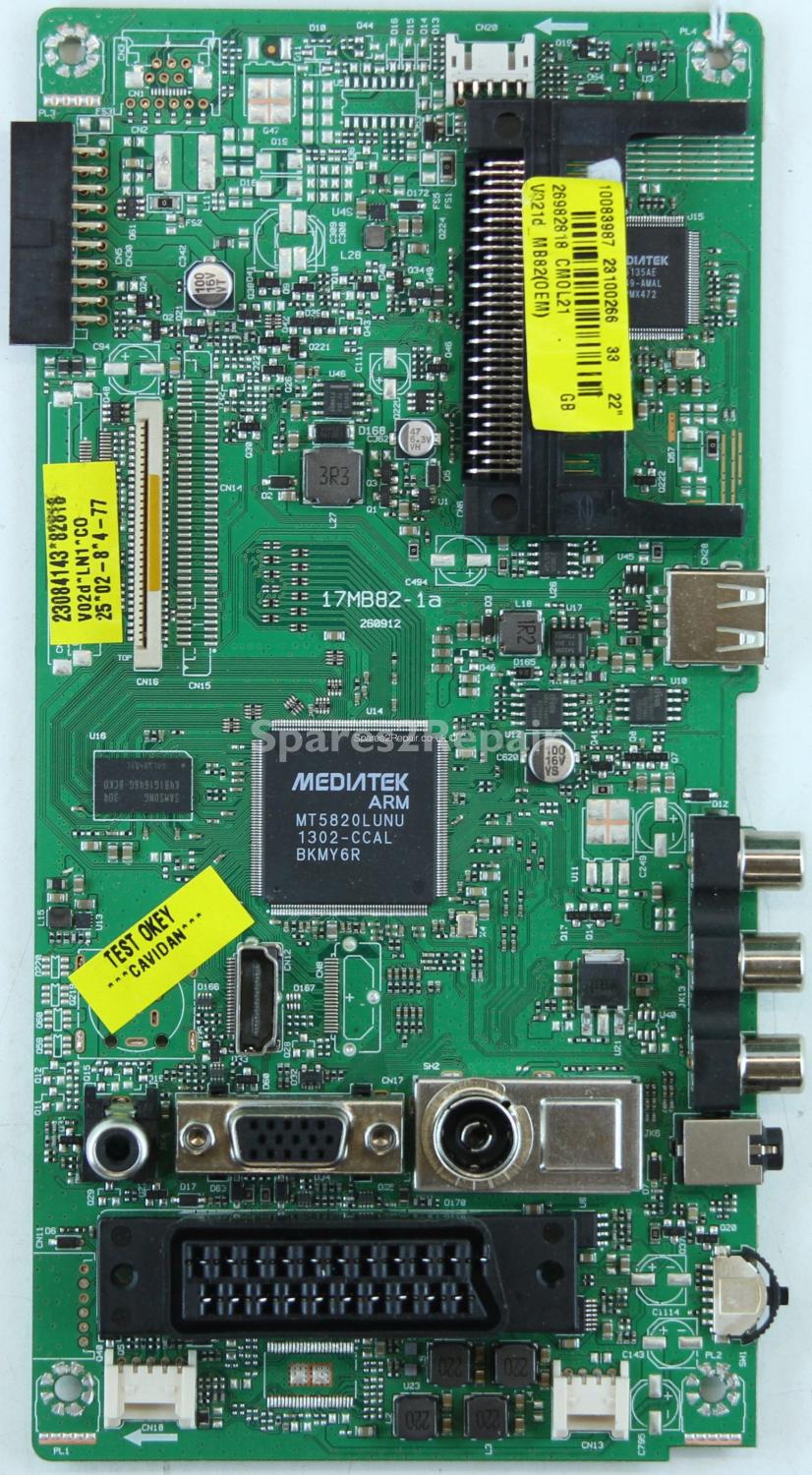 Bush LED24970DVDFHDW - Main AV - 23100266 - 17MB82-1a - 260912