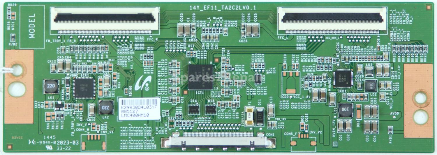 Bush LED40127FHDCNTD - T-Con - LJ94-29830D - 14Y_EF11_TA2C2LV0.1 - LMC400HM10