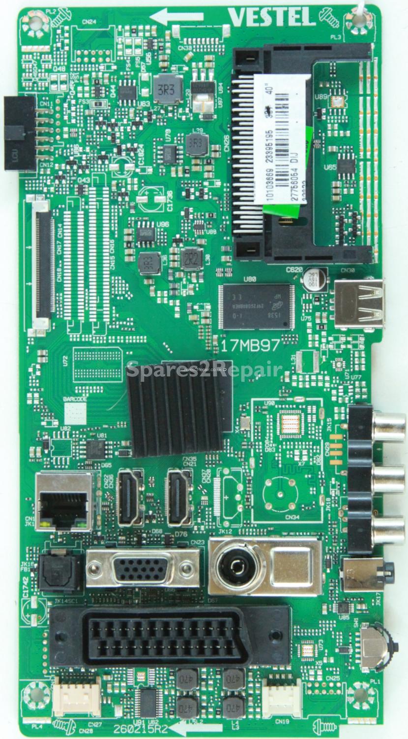 Bush DLED40287FHD - Main AV - 23395195 - 17MB97 - 260215R2