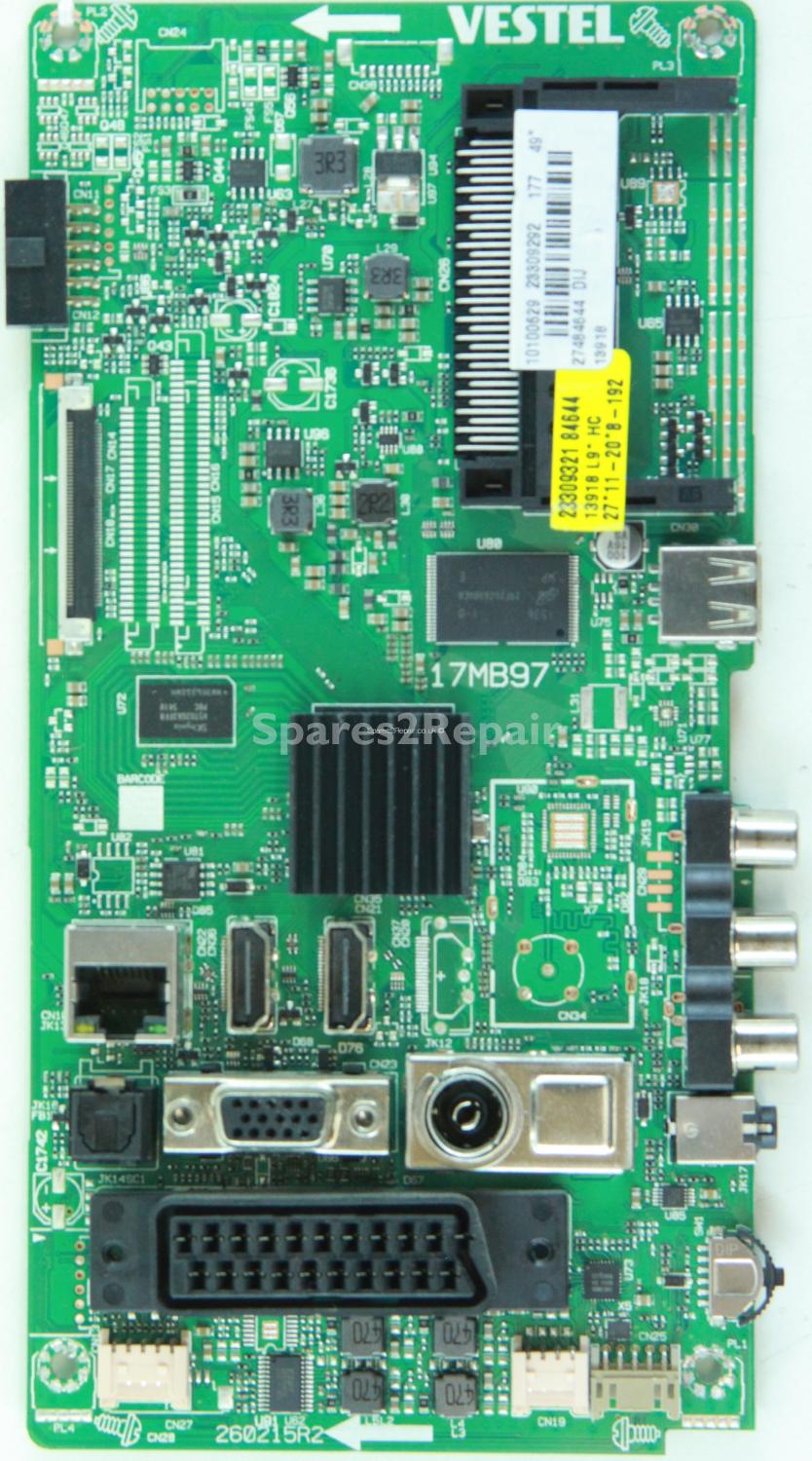 Bush DLED49287FHD - Main AV - 23309292 - 17MB97 - 260215R2