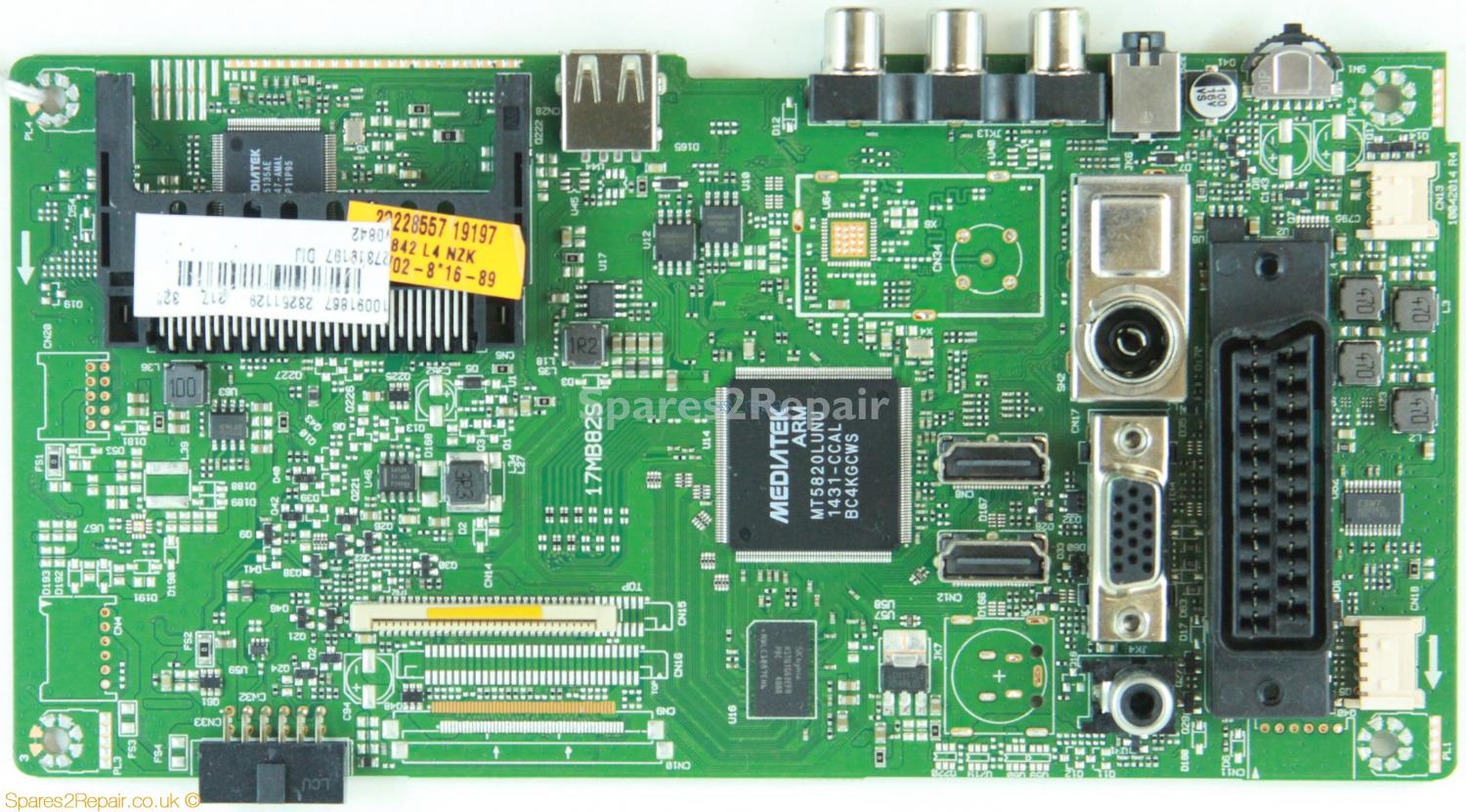 Bush DLED32165HD - Main AV - 23251129 - 17MB82S - 10042014 R4