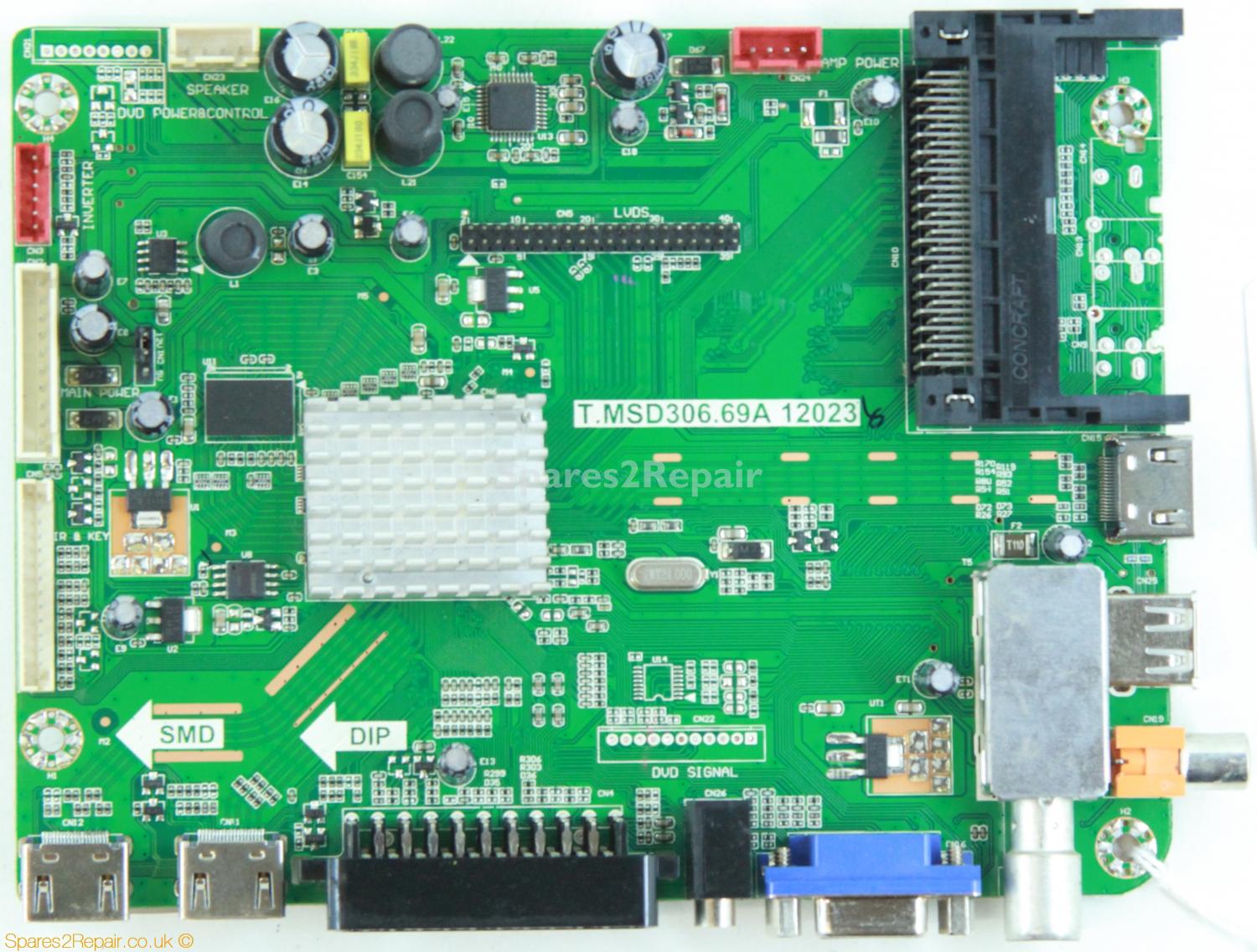 Bush 50/211G-GB-5B-FTCU-UK - Main AV - T.MSD306.69A 12023 - A13093136 - V500HJ1-LE1 - 4501894