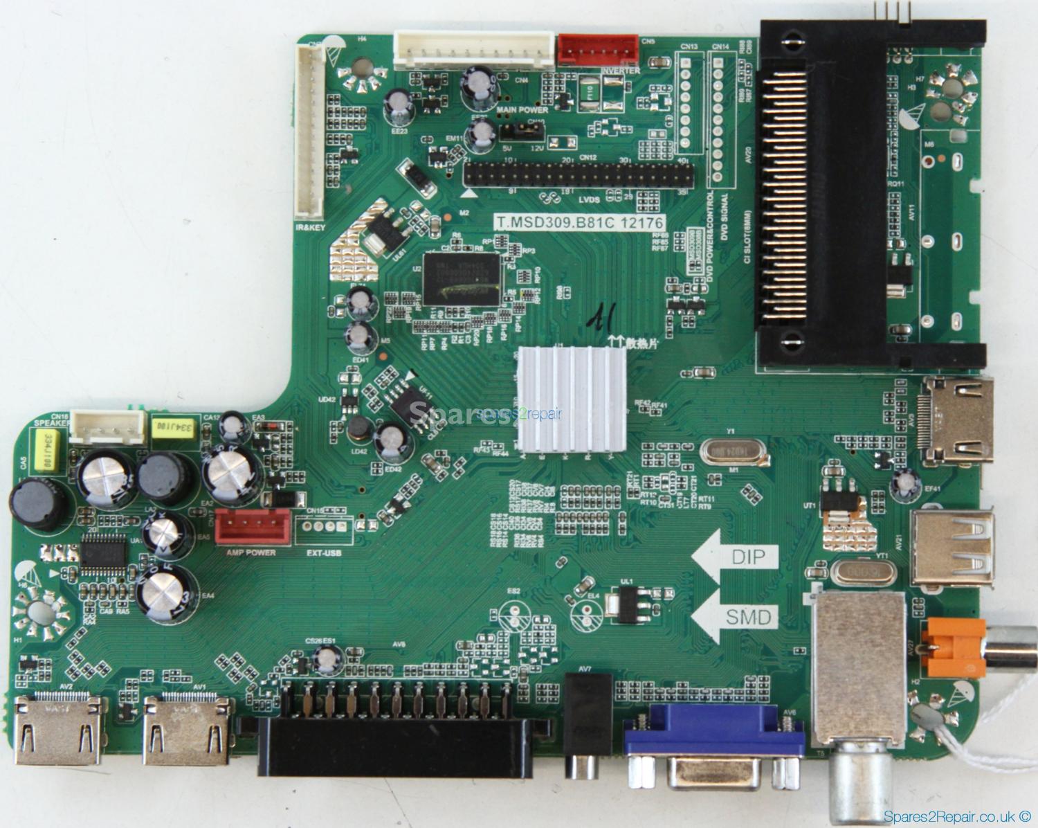 Bush 32/191F3DB - Main AV - T.MSD309.B81C 12176 - A13041060 - LC320EUD-SEF2(3D) - 4501743-714