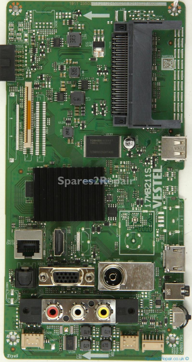 Bush DLED32287HDCNTDFVP - Main AV - 23503453 - 17MB211S - 240817R1