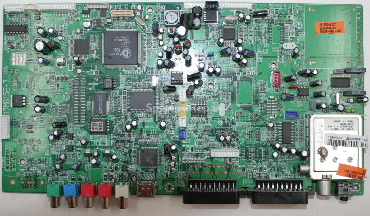 Bush IDLCD32TV22HD - Main Av - 17MB15E-7 - 010606 - VER.E7 - 20308099