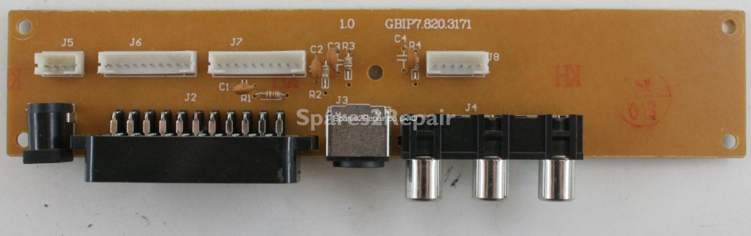 Bush LCD15TV007 - Side AV - GBIP7.820.3171