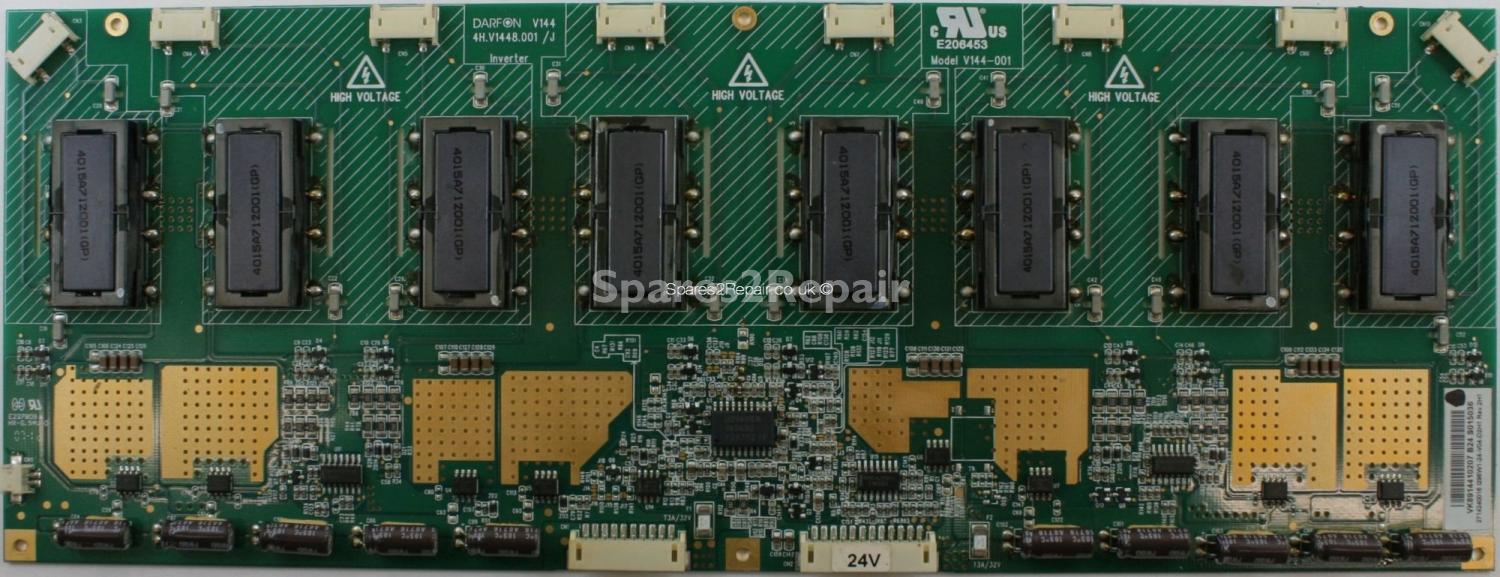 Bush LCD30TV005 - Inverter - 4H.V1448.001 /J - 27.14240.016 - I296W1-24-V04-D2H1 - Rev.2H1