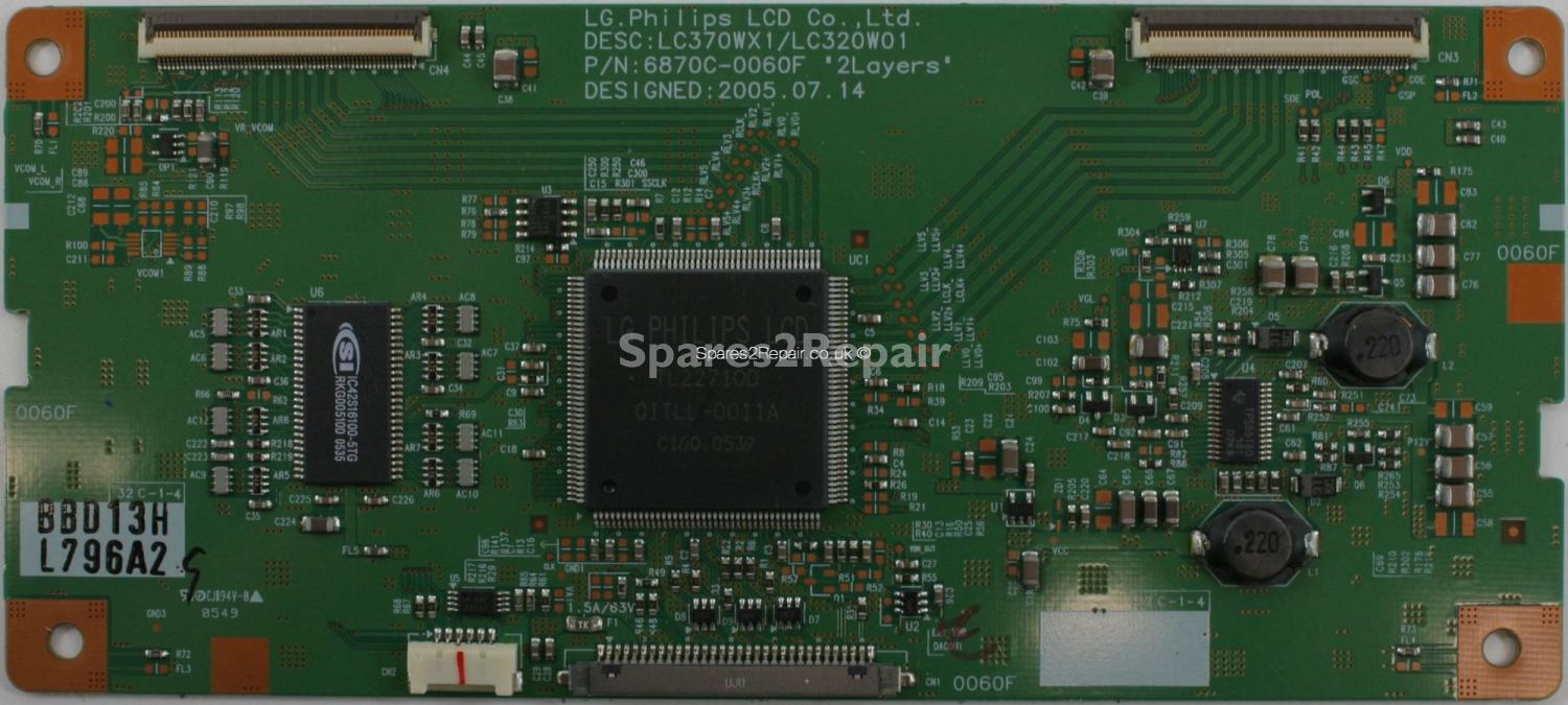 Bush LCD32TV009HD - LVDS - 6871L-0796A - 6870C-0060F - LC370WX1 - LC320W01