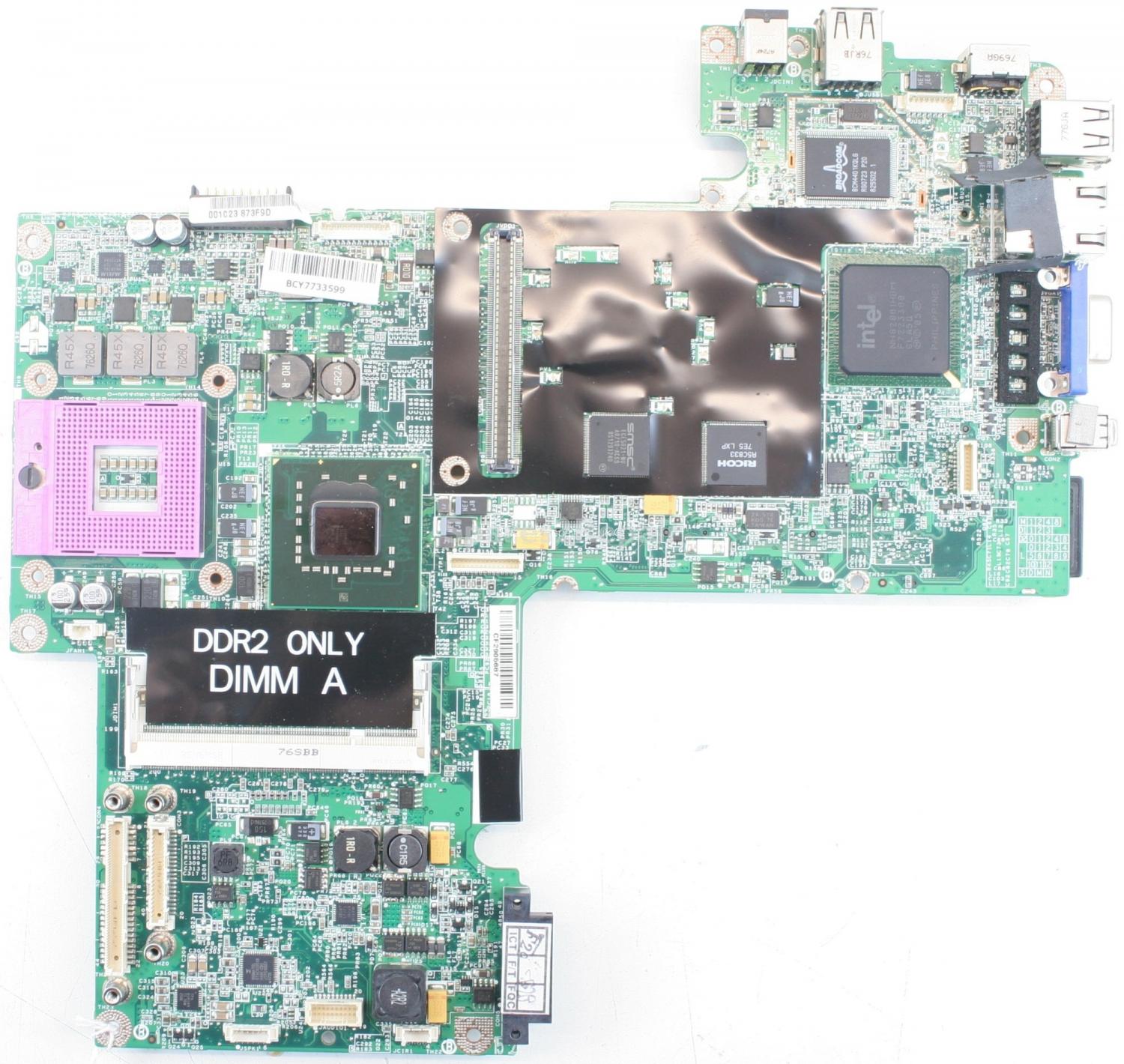 Dell Inspiron 1720 - Motherboard - HX766 - Rev.A01 - 31FM5MB0050