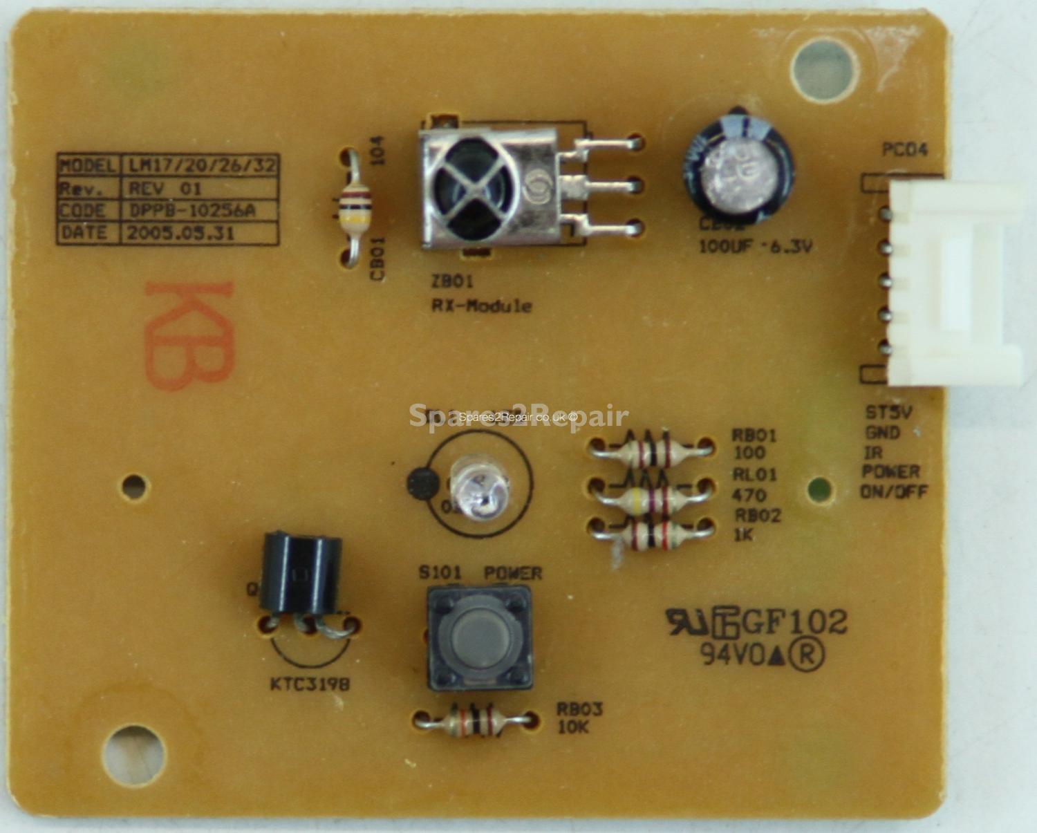 DMTECH LM26DT - Button & IR - LM17/20/26/32 - DPPB-10256A - REV 01