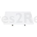 Glass Panel - 4055366654 Front Glass White Ikea Flat 66 [Electrolux Aeg]