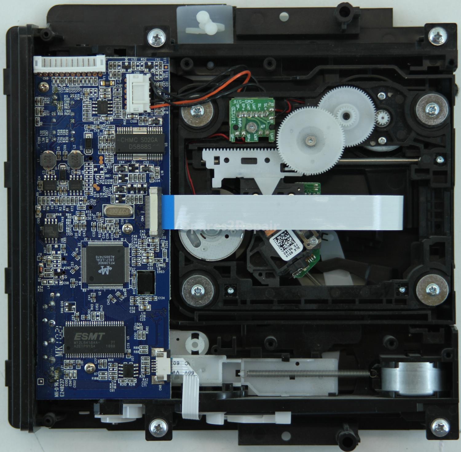 Grundig GU19WDVD10 - DVD Mech - 30066843 - SW Ver.P128