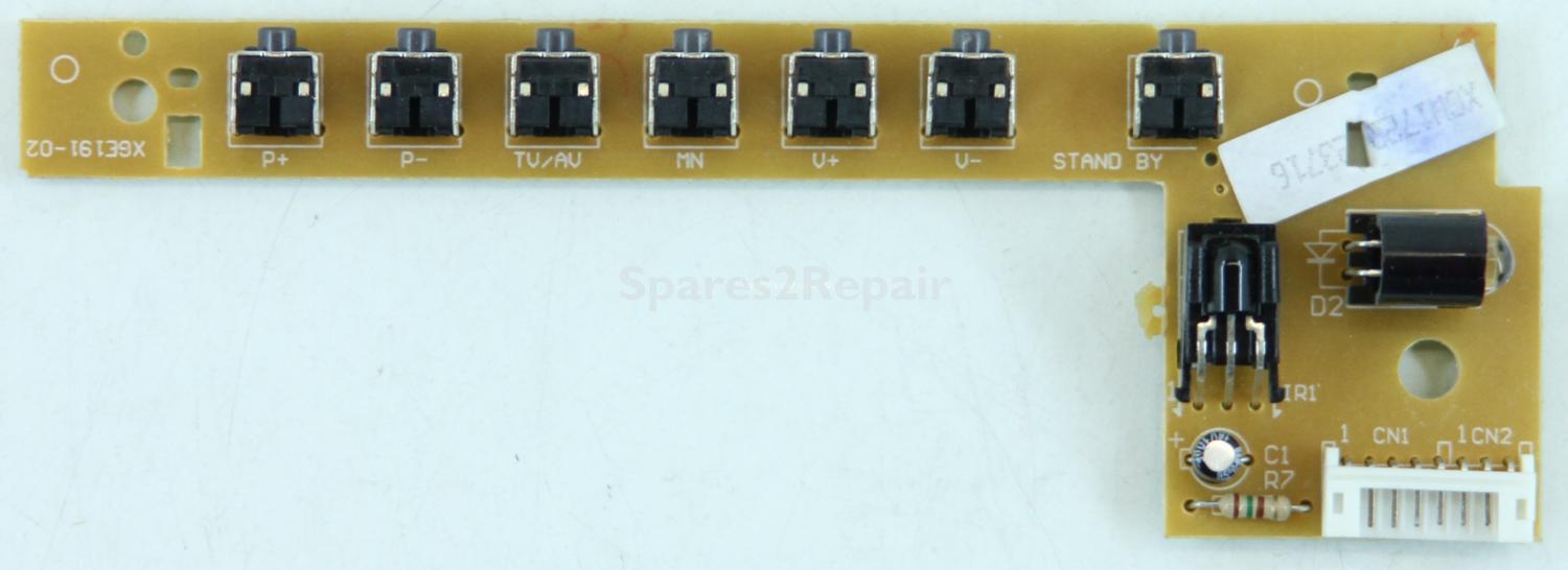 Grundig GU32BLKS - Buttons - XGE191-02