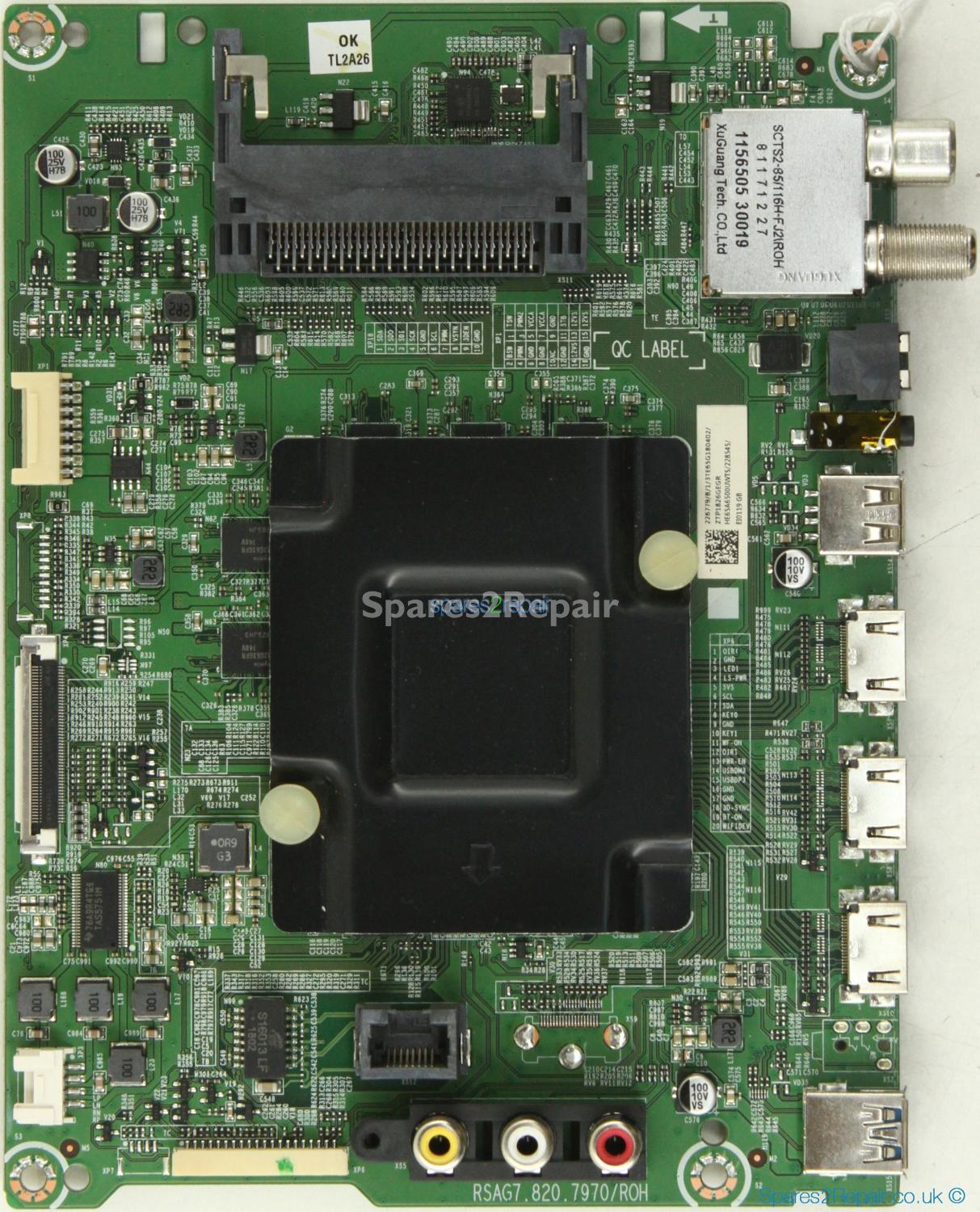 Hisense H65A6500UK - Main AV - 226779 - 228545 - RSAG7.820.7970/ROH