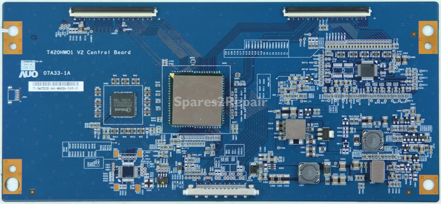 JVC LT-42DS9BJ - T-Con - 55.42T02.C02 - 07A33-1A - T420HWO1 V2 Control Board