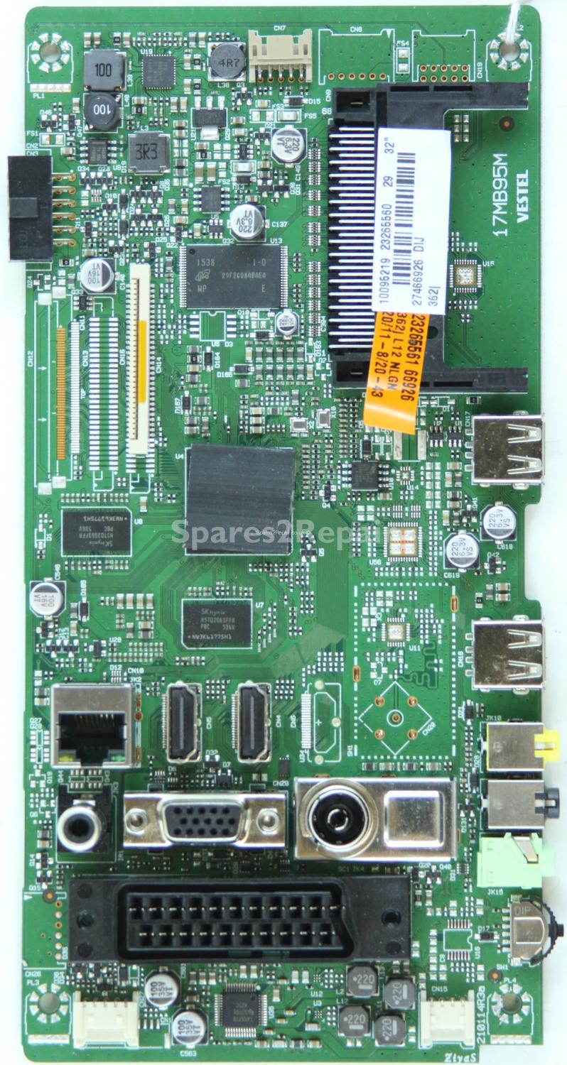 JVC LT-32C655 - Main AV - 23265560 - 17MB95M - 210114R3a