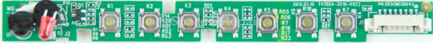 JVC LT-42C550 - Buttons - 303MG30243 - TV3024-ZC10-01(C)
