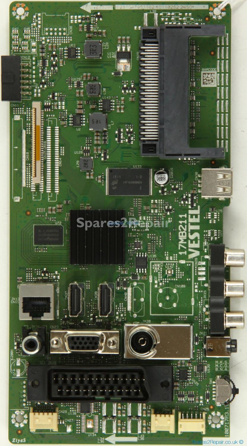 JVC LT-24C680 - Main AV - 23509816 - 17MB211 - 100717R3.1