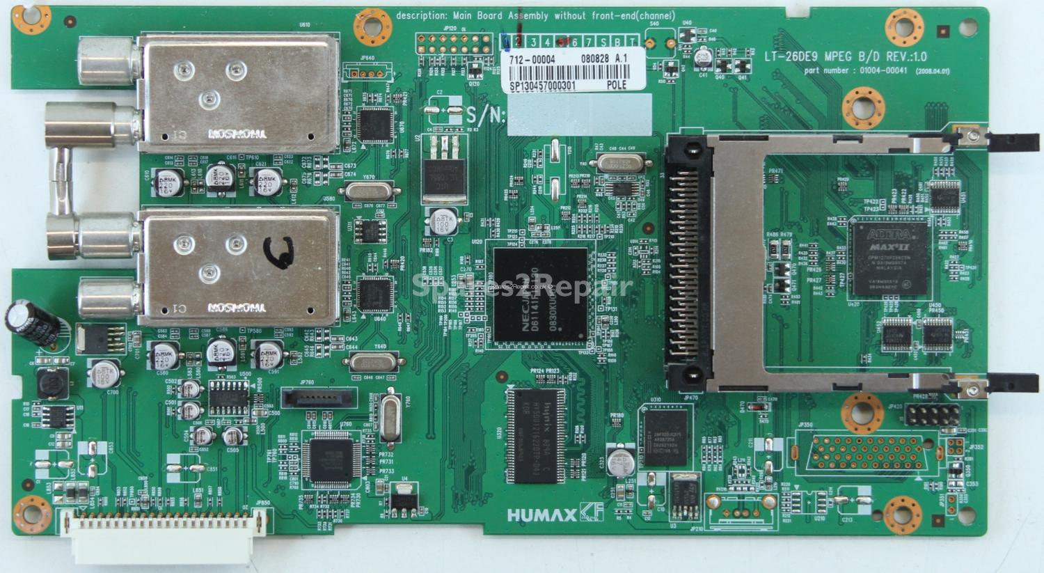 JVC LT-32DE9BJ - Card Reader - 01004-00041 - Rev:1.0 - LT-26DE9 MPEG B/D