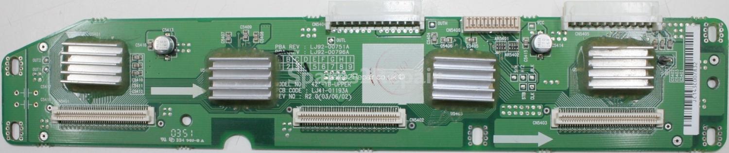 JVC VM42V31BUE - DRV - LJ41-01193A - R2.0 - LJ92-00796A A4 - 42-YB-UPPER