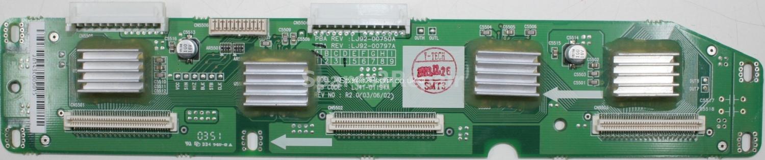 JVC VM42V31BUE - DRV - LJ41-01194A - R2.0 - LJ92-00797A A4 - 42-YB-LOWER