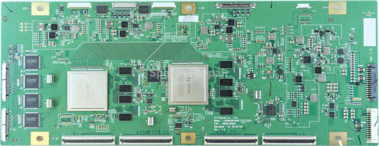 LG 55EG960V - T-Con - 6871L-4011G - 6870C-0564D - Ver:1.2 - LC550LQD-GHP3