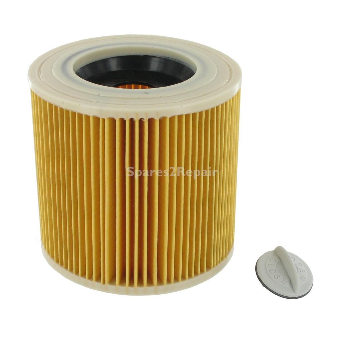 Compatible for Karcher A1000, A2000, VC6000, NT27/1 Series Wet & Dry Cartridge Filter