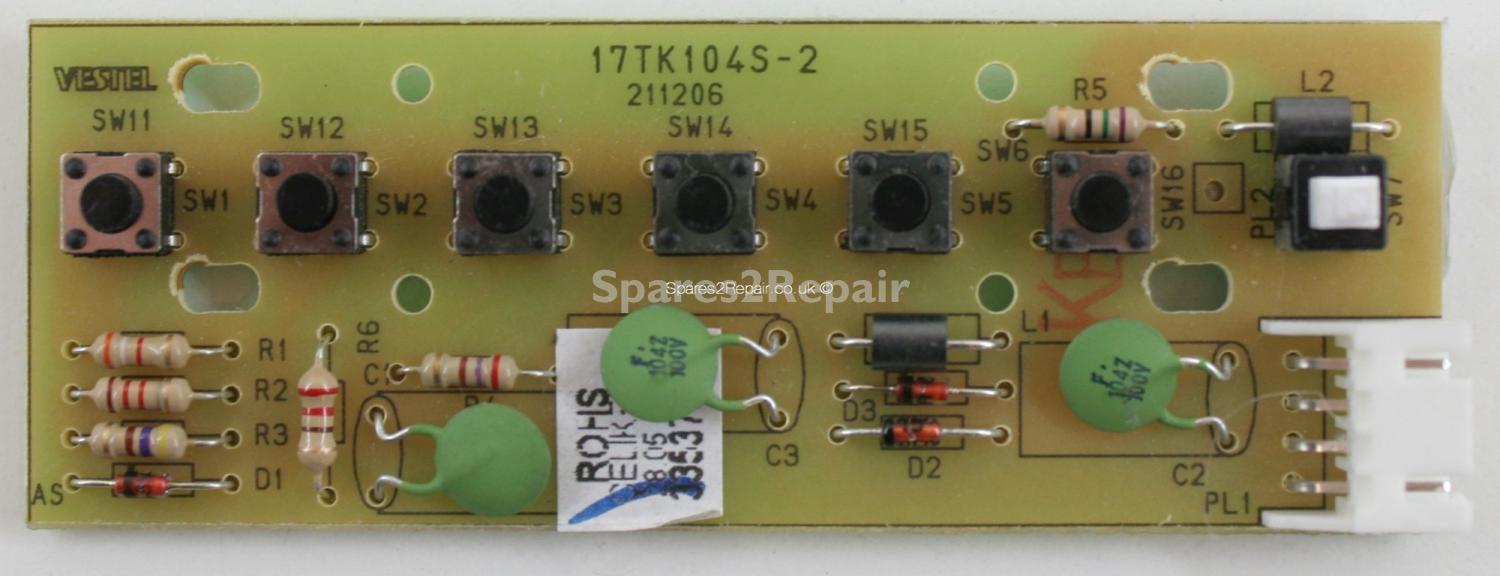 Mikomi LCD15796 - Buttons - 17TK104S-2 - 211206