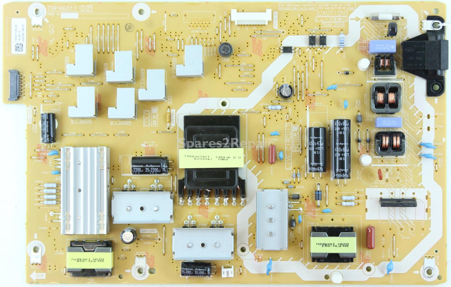 Panasonic TX-55AS650B - PSU - TXN/P1ZEUB - TNPA6011 1P