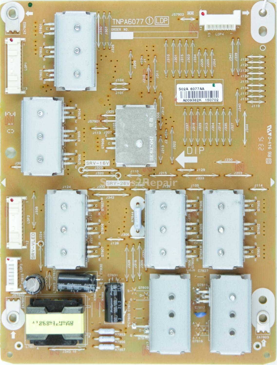 Panasonic TH-50CX700A - LED Driver Board - TNPA6077 1 LDP