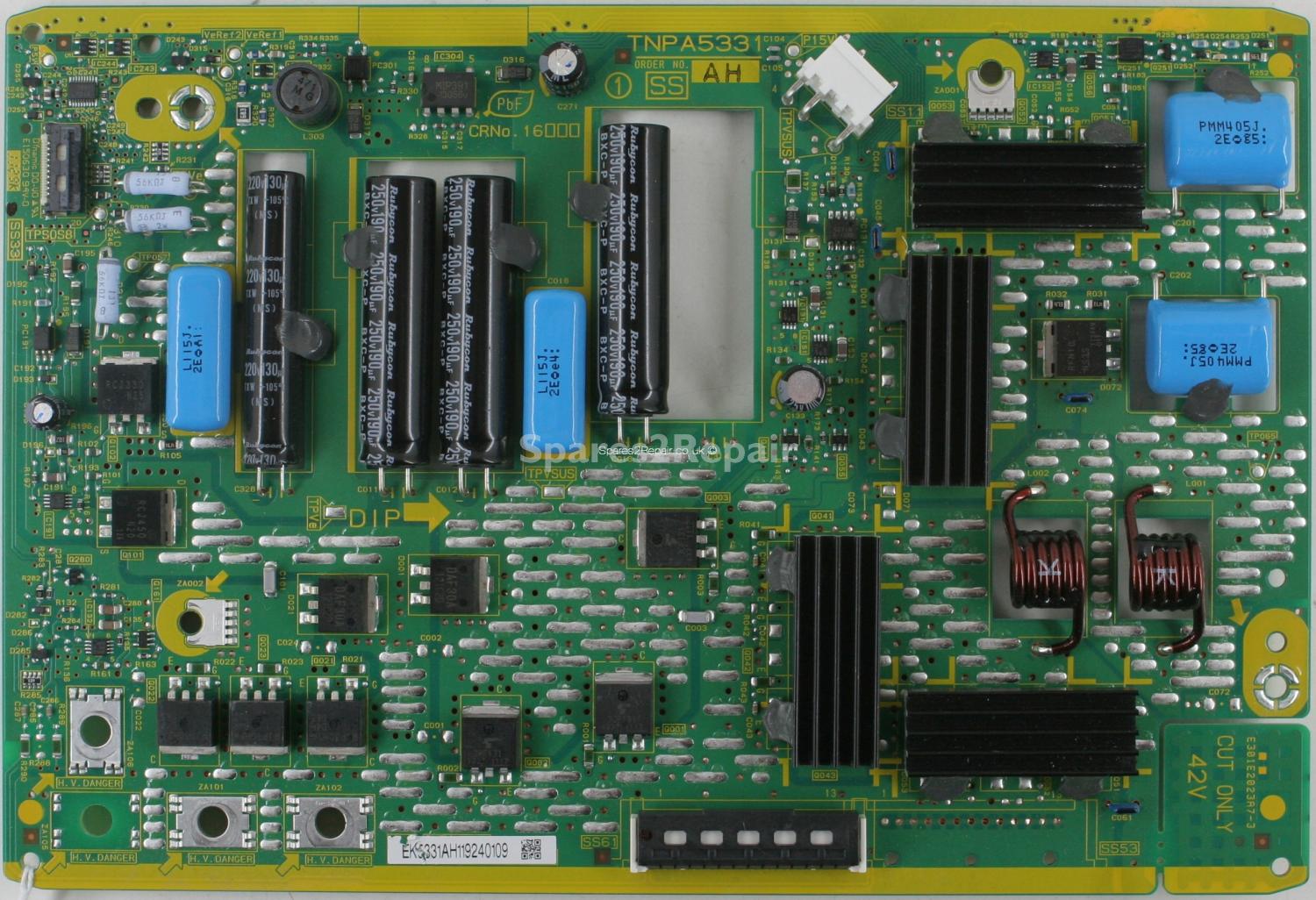 Panasonic TH-42PX80EA - XSUS - TNPA5331 AH