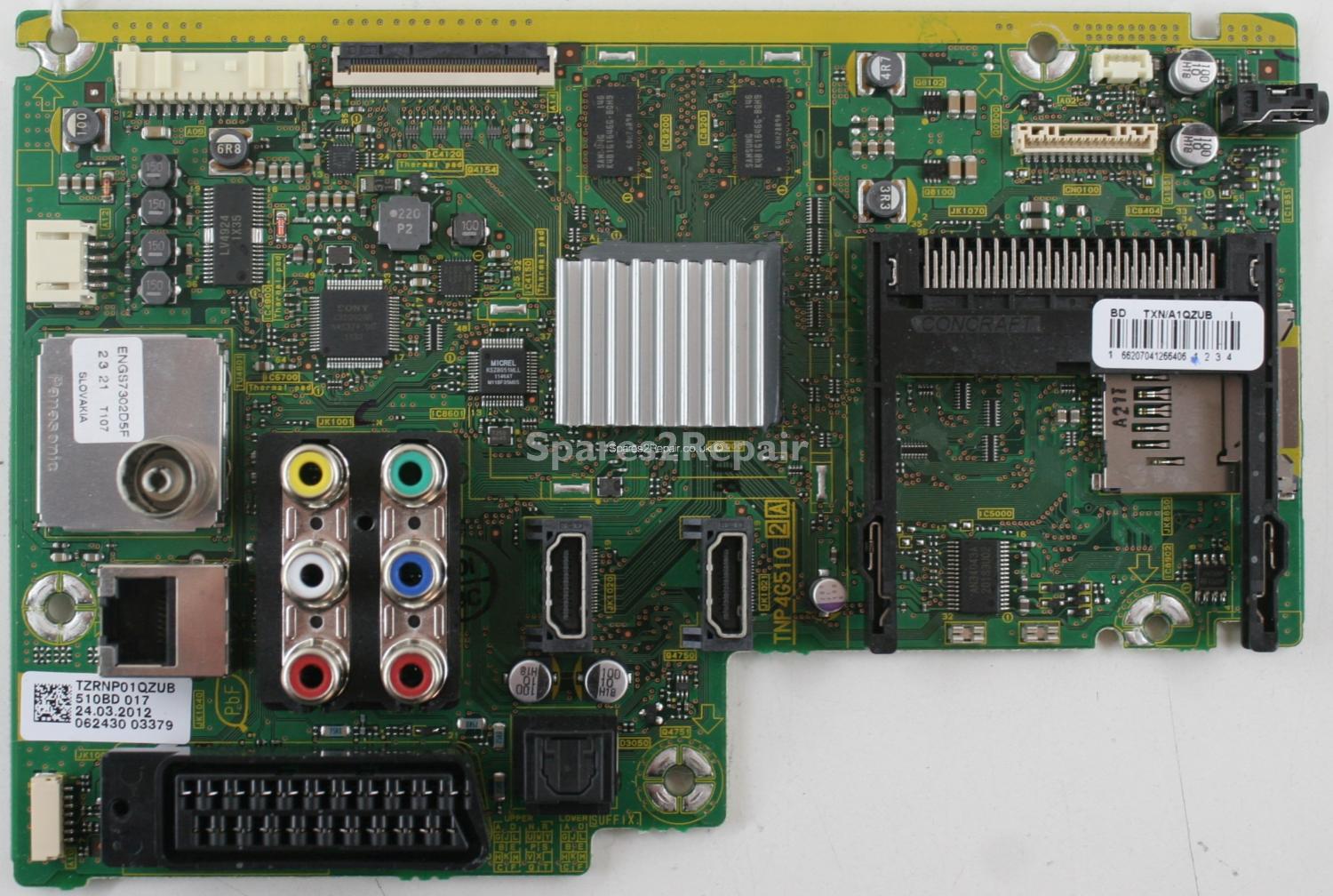 Panasonic TX-32C4B - Main AV - TNP4G510 - TZRNP01QZUB - TXN/A1QZUB