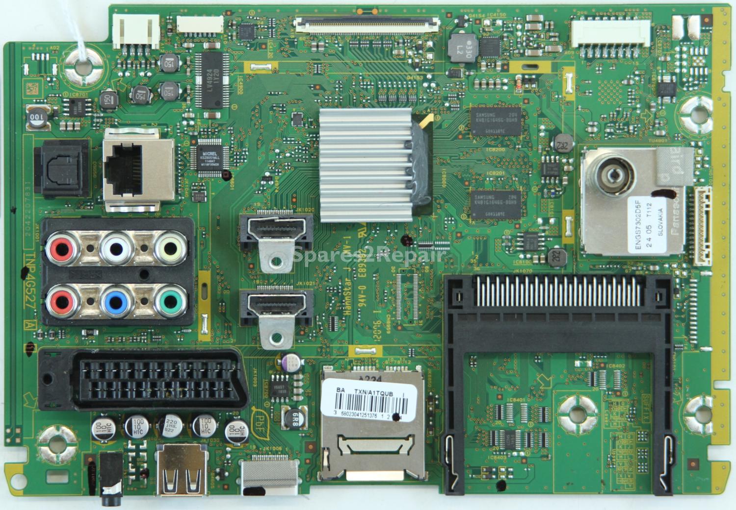 Panasonic TX-L32X5B - Main AV - TNP4G527 - TXN/A1TQUB