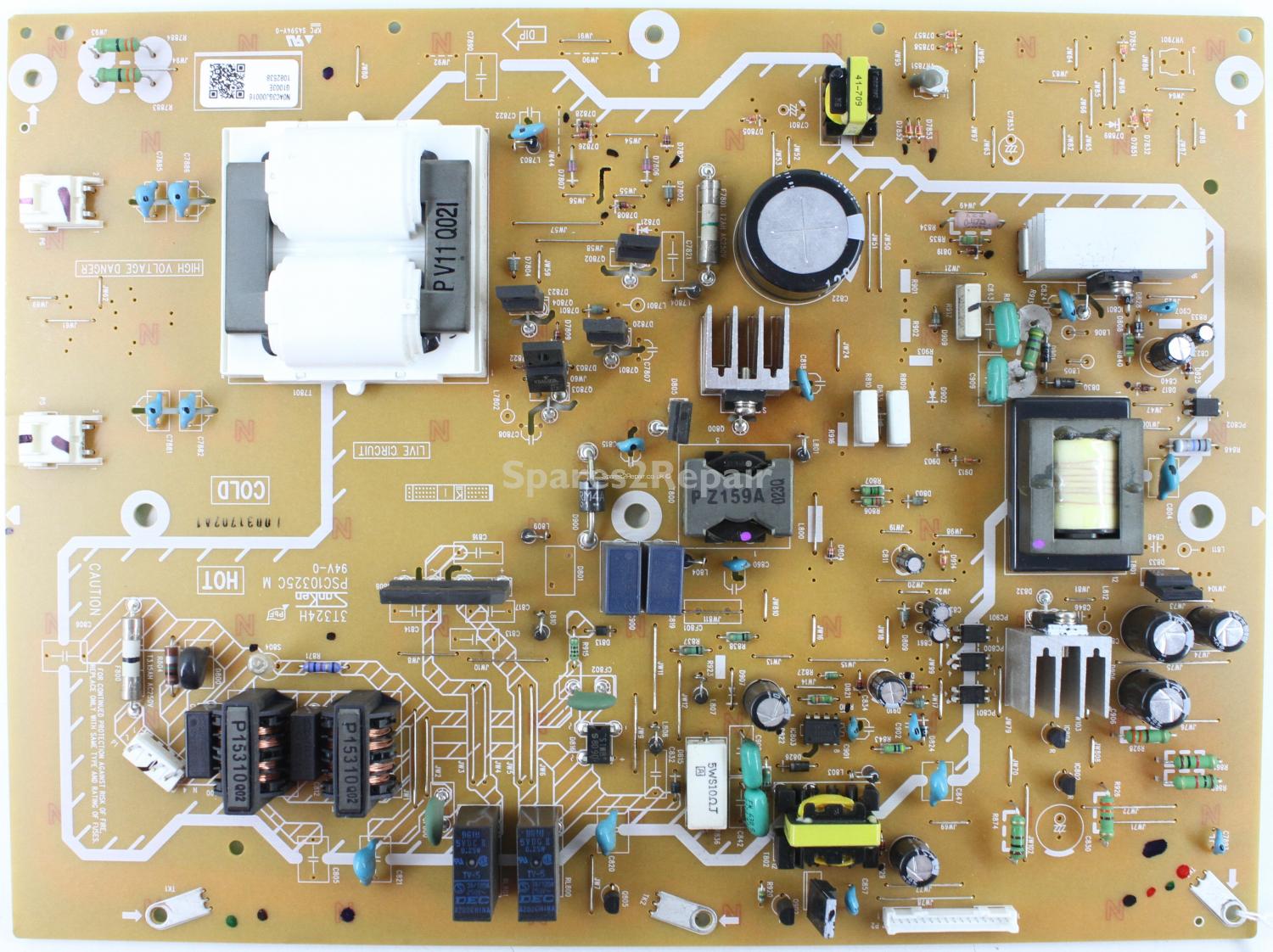 Panasonic TX-L37U2B - PSU - PSC10325C M - 3T324H - N0AC3GJ00016