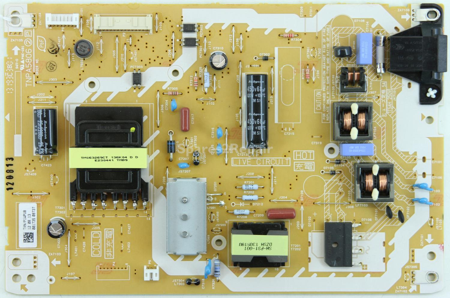 Panasonic TX-L42B6B - PSU - TNPA5806 - TXN/P1WPUB