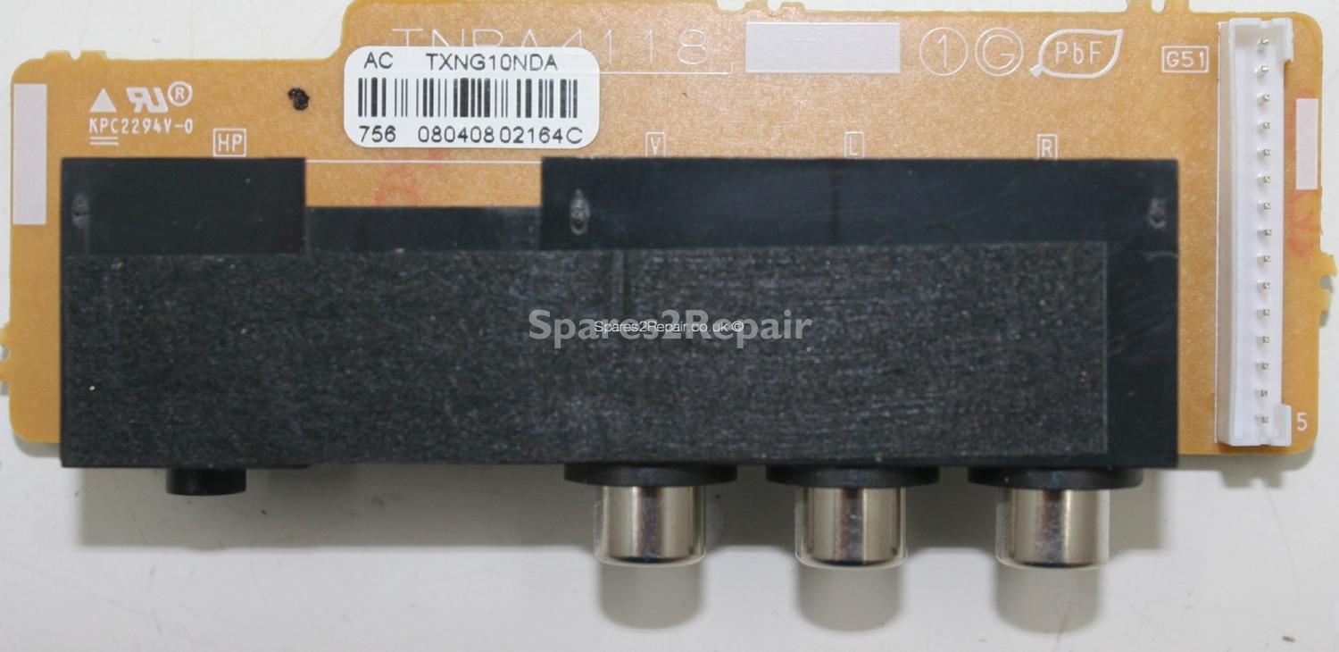 Panasonic TX-37LZD80 - Side AV - TNPA4118 - TXNG10NDA