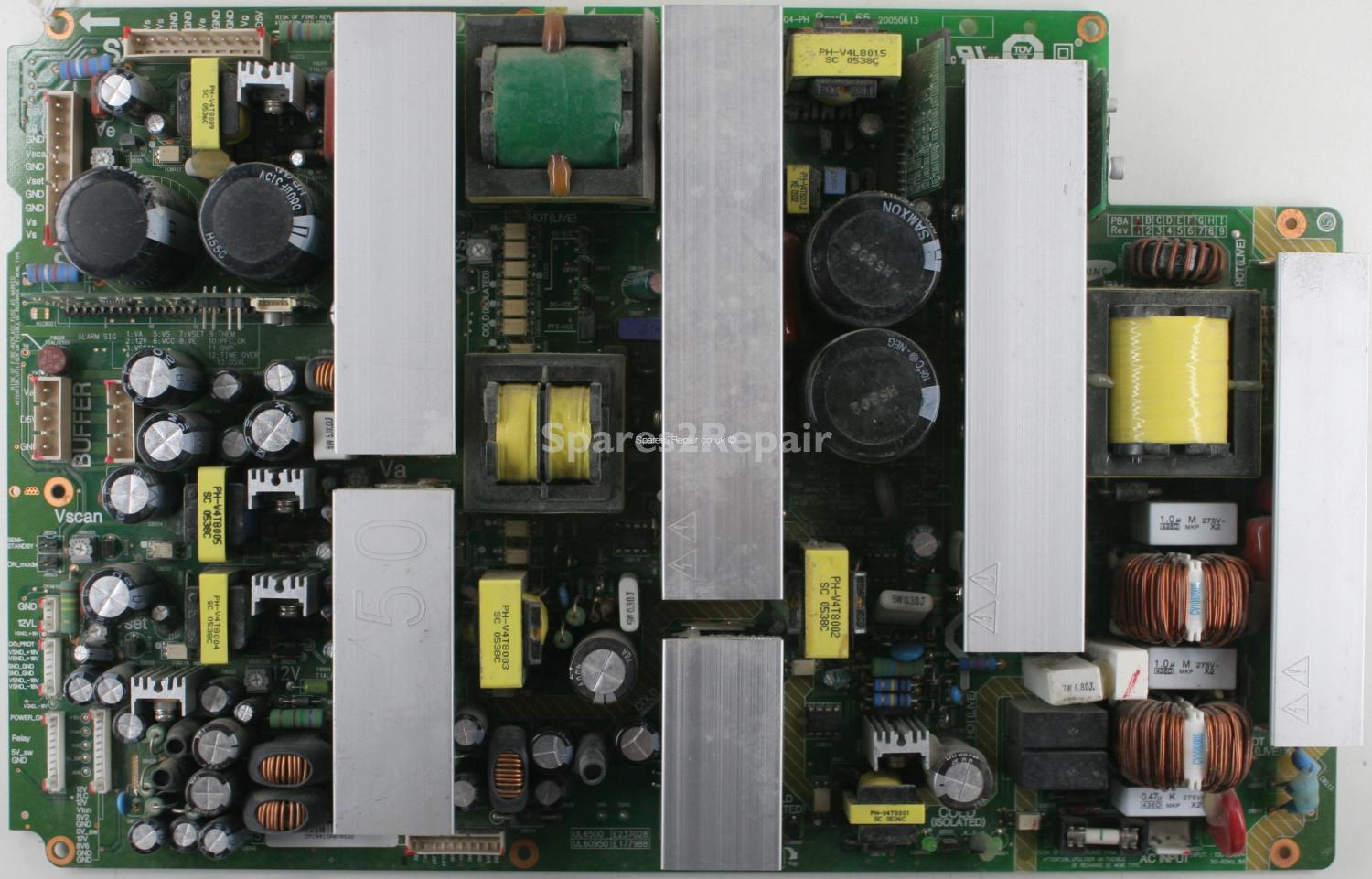 Philips 50PF9830A/37 - PSU - LJ44-00108B - PS-504-PH - Rev0.65 - 20050613